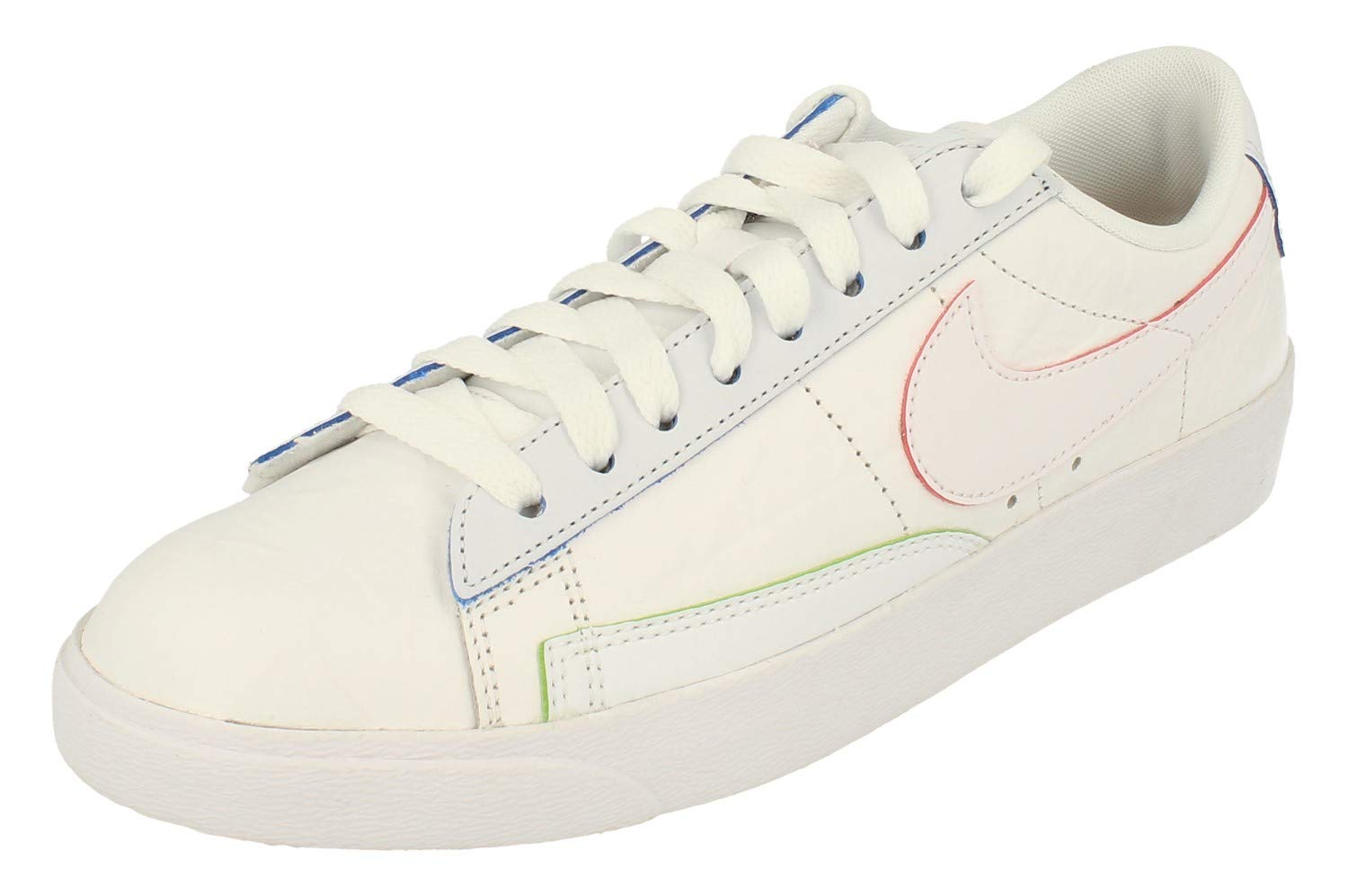 Nike Blazer Low Women's Sneakers - White Trainers (UK 6, US 8.5, EU 40) | Casual & Athletic Shoes for Running, Gym & Everyday Wear