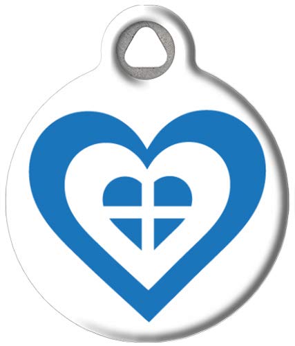 Greece Heart Flag