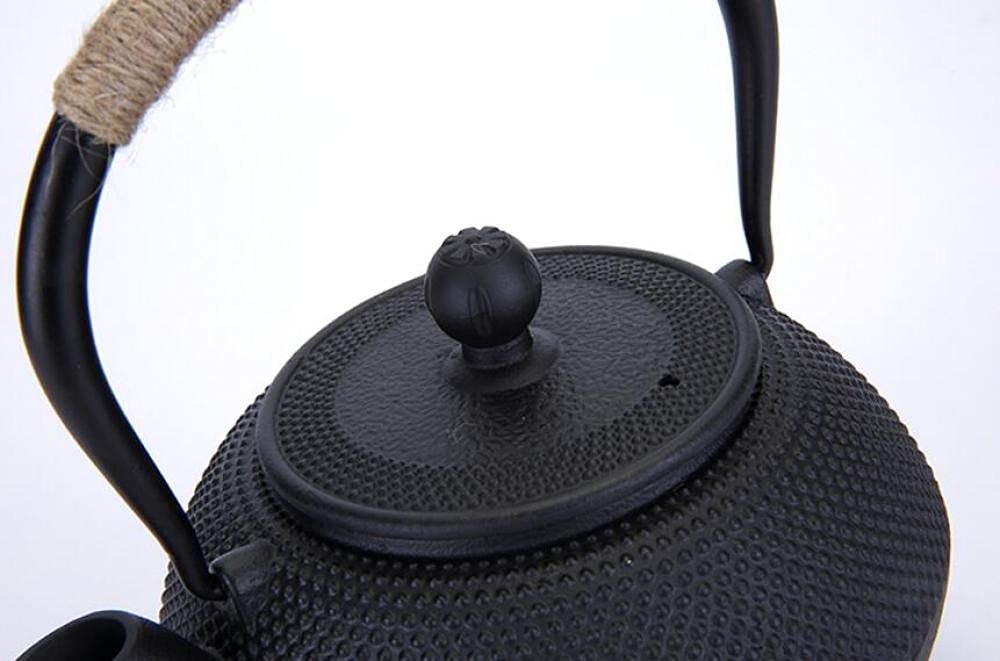 Premium Japanese Southern Cast Iron Electric Kettle - 1200ml Traditional Tetsubin Teapot with Health Benefits, Rust-Resistant & Scale-Free - Perfect for Tea Ceremonies, Home Brewing & Office Use