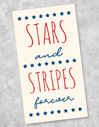Forever Stripes Cotton Guest Towel Napkins - 36 Count, Soft & Absorbent for Parties, Weddings & Home Decor | Premium Quality Bathroom & Kitchen Towels