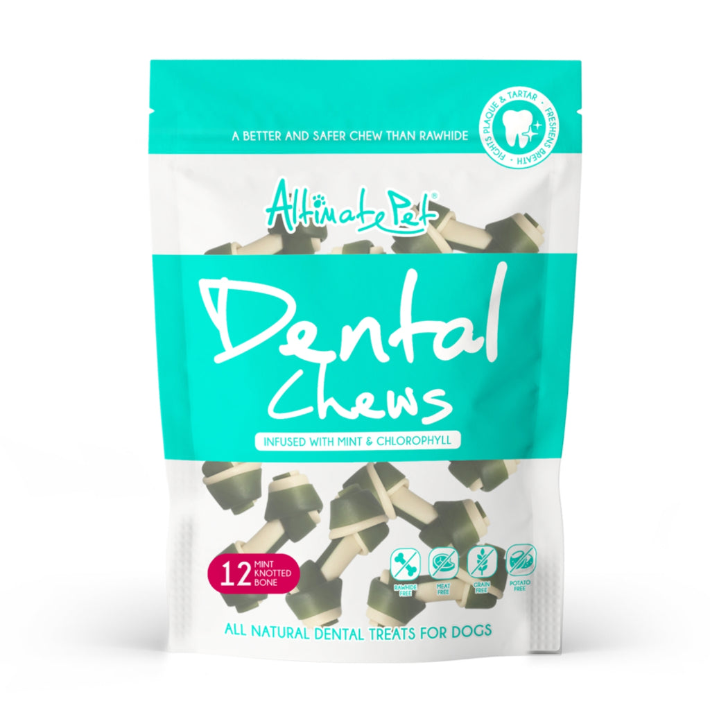 Altimate Pet Dog Dental Chew 150g - Natural Milk Mint Cranberry Flavor Dental Treats for Dogs | Fights Plaque & Tartar | Healthy Teeth & Fresh Breath | Perfect for Daily Oral Care & Training Rewards