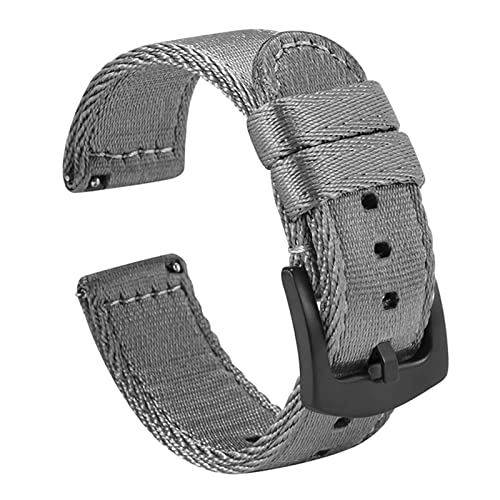 Grey & Black Buckle