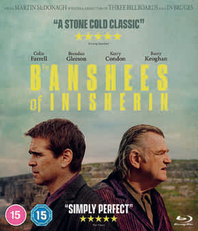 The Banshees of Inisherin Blu-ray | Award-Winning Dark Comedy Movie | Perfect for Movie Nights & Collector's Editions