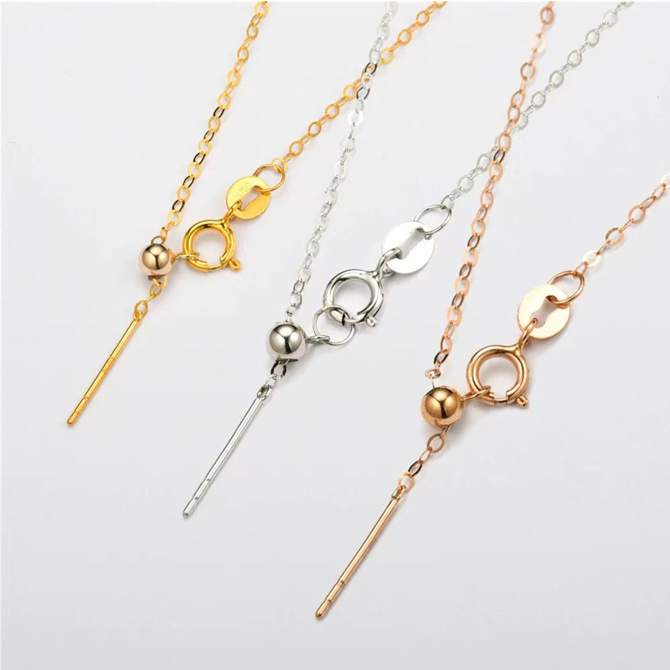 18K Solid Gold Possibility Chain KA00025 - Elegant Necklace for Women, Perfect for Everyday Wear, Parties, and Special Occasions