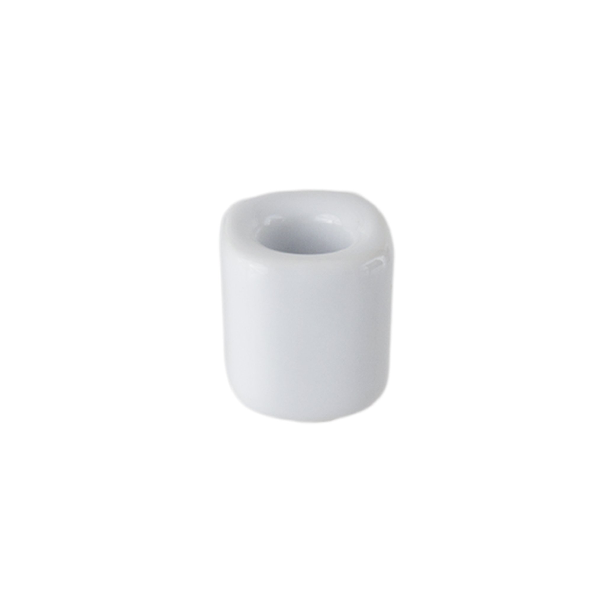 10-Piece White Ceramic Chime Candle Holders for Rituals, Spells & Witchcraft - Perfect for Wiccan Supplies, Vigil Lights & Spiritual Practices - Ideal for Meditation, Altar Decor & Home Blessings