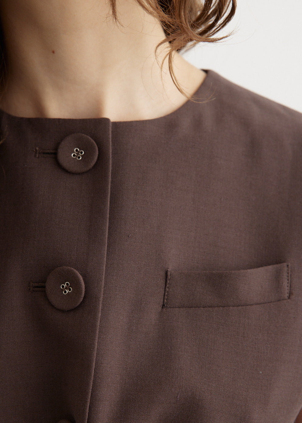 Bailey Top Charcoal Brown 42 71 Chb Brn | Women's Fashion Tops | Casual & Work Wear | Perfect for Office, Dating & Everyday Outfits