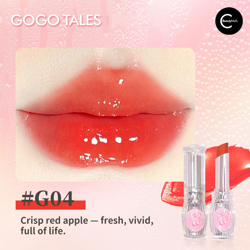 Gogotales Little Gem Ballet Gloss Lipstick - Hydrating Shine Lipstick with Sheer Color, Vegan & Cruelty-Free - Perfect for Everyday Wear, Date Night & Special Occasions