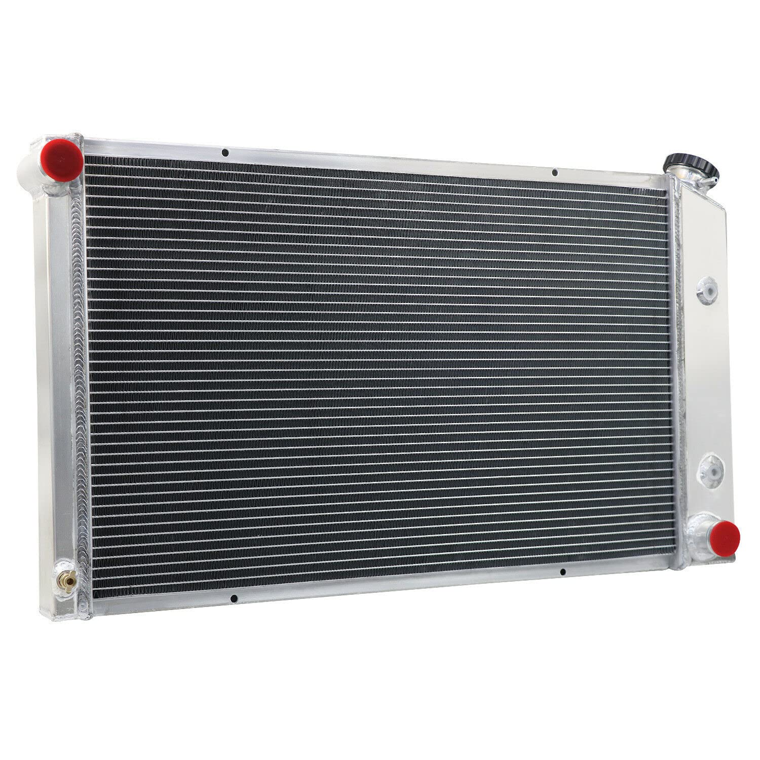 1970-1981 Pontiac Firebird Trans Am Esprit/Formula V8 3 Row Aluminum Radiator Replacement - Fits 1974 1975 1976 1978 1979 Models | High-Performance Cooling for Classic Car Restoration & Hot Rod Upgrades