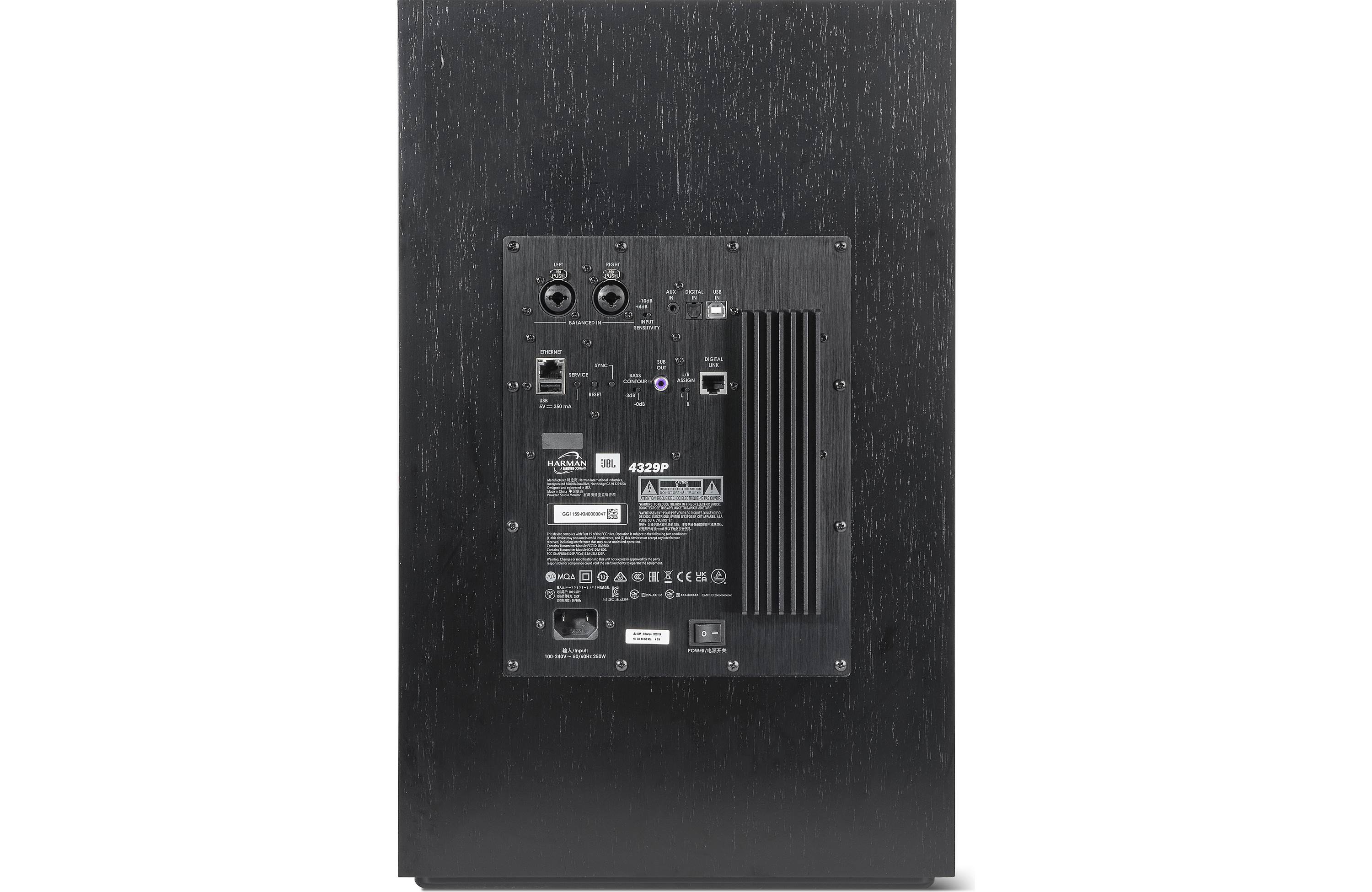 JBL 4329P Wireless Powered Studio Monitor Speakers (Pair) - Professional Audio for Home & Studio Recording, DJ Setup, Music Production - Open Box Condition
