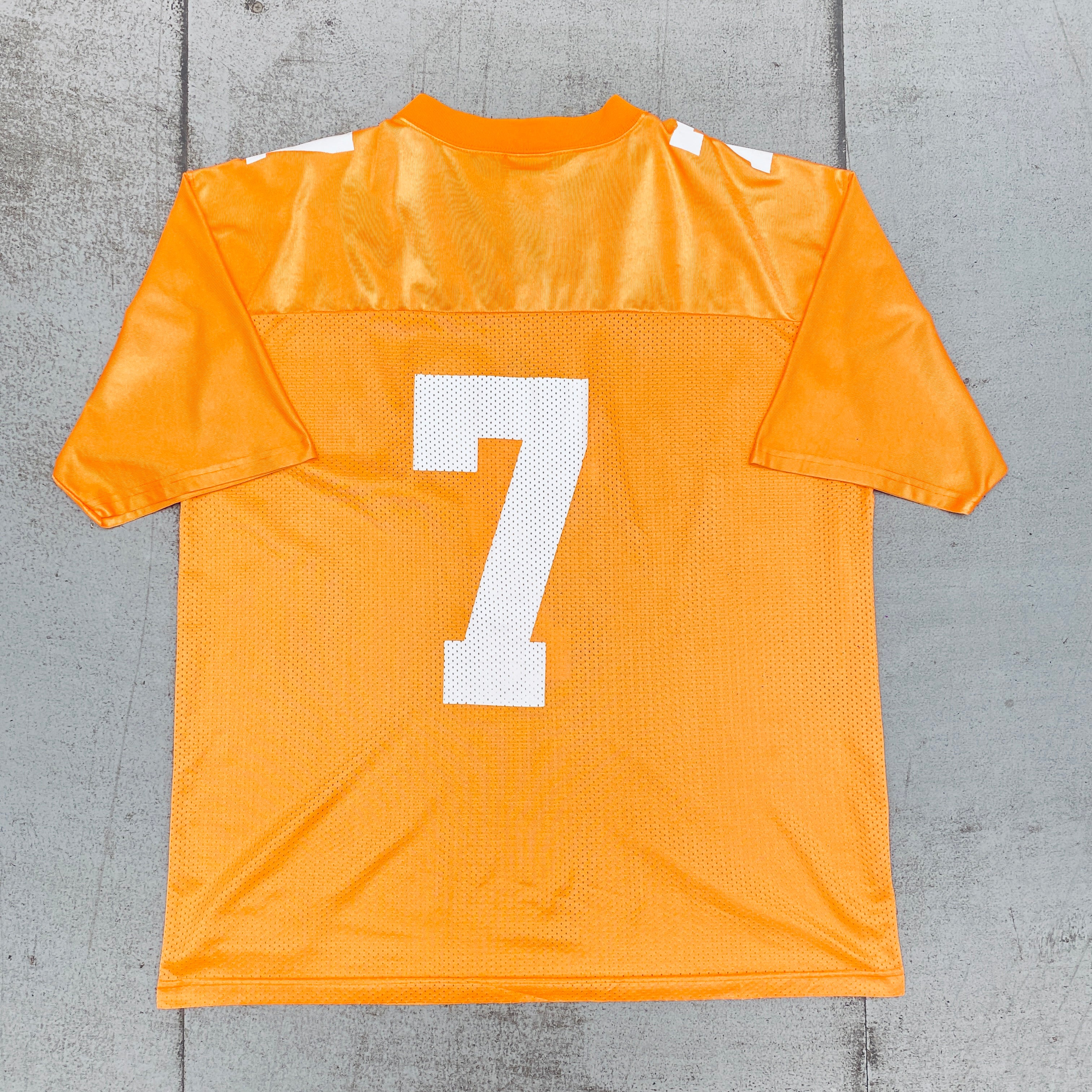 Authentic Tennessee Volunteers No. 7 Jerod Mayo Adidas Jersey - XL Size for Men | Officially Licensed NCAA Football Fan Gear - Perfect for Game Day, Tailgating & Sports Collectibles