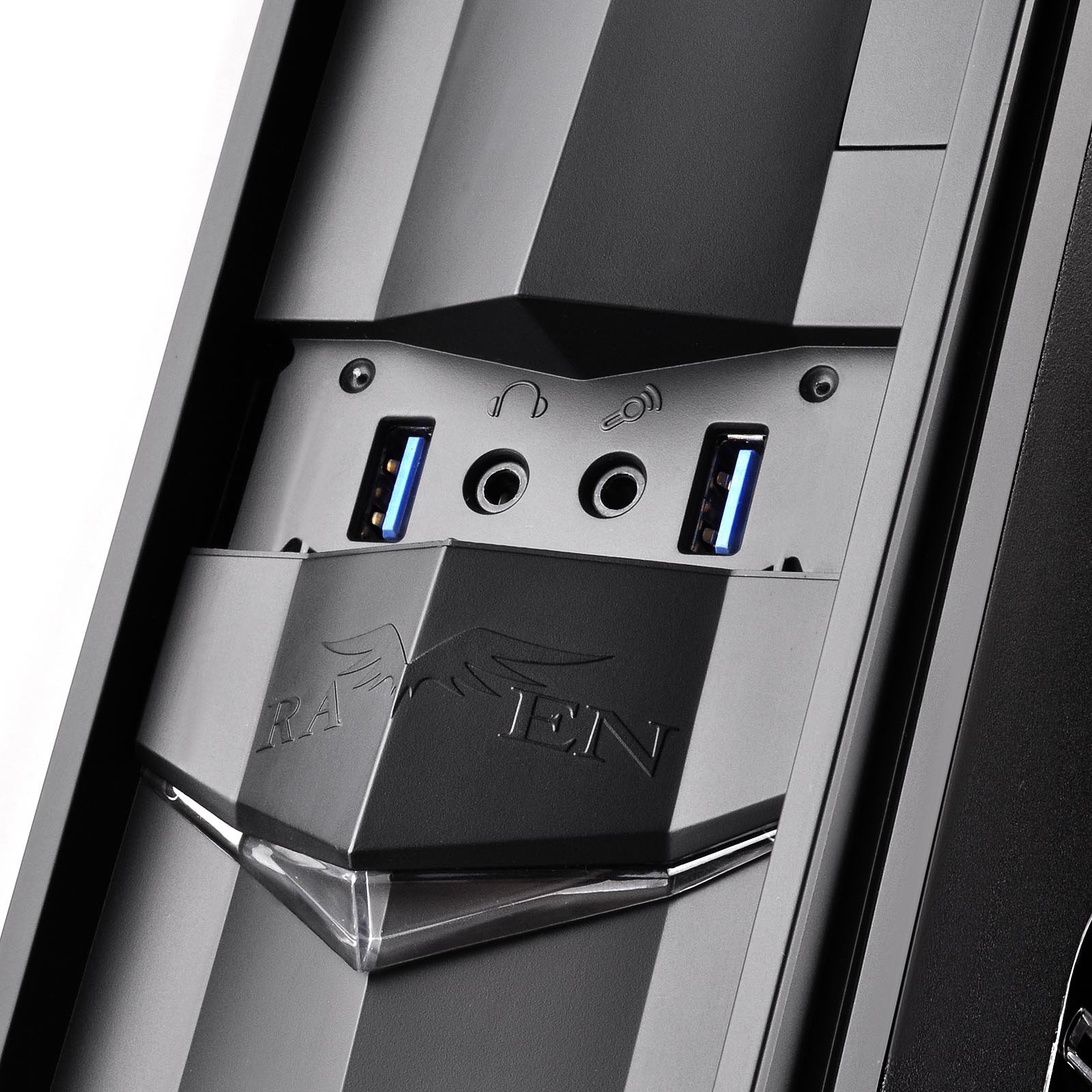 SilverStone Technology SST-RVZ02B-W Slim Mini-ITX Gaming PC Case - Supports Full Size GPUs, Tempered Glass Window Panel - Perfect for Compact Gaming Rigs, HTPC Builds & Space-Saving Workstations