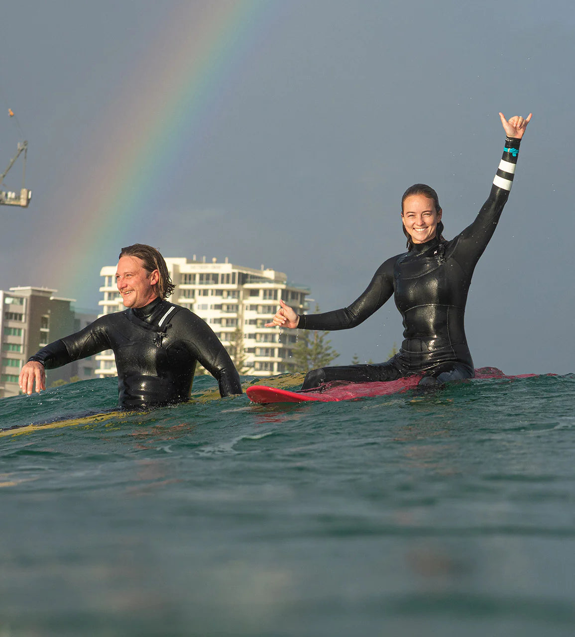 Funster Pine Lime Mini Mal Soft Top Surfboard for Beginners - Perfect for Small Waves & Beach Fun