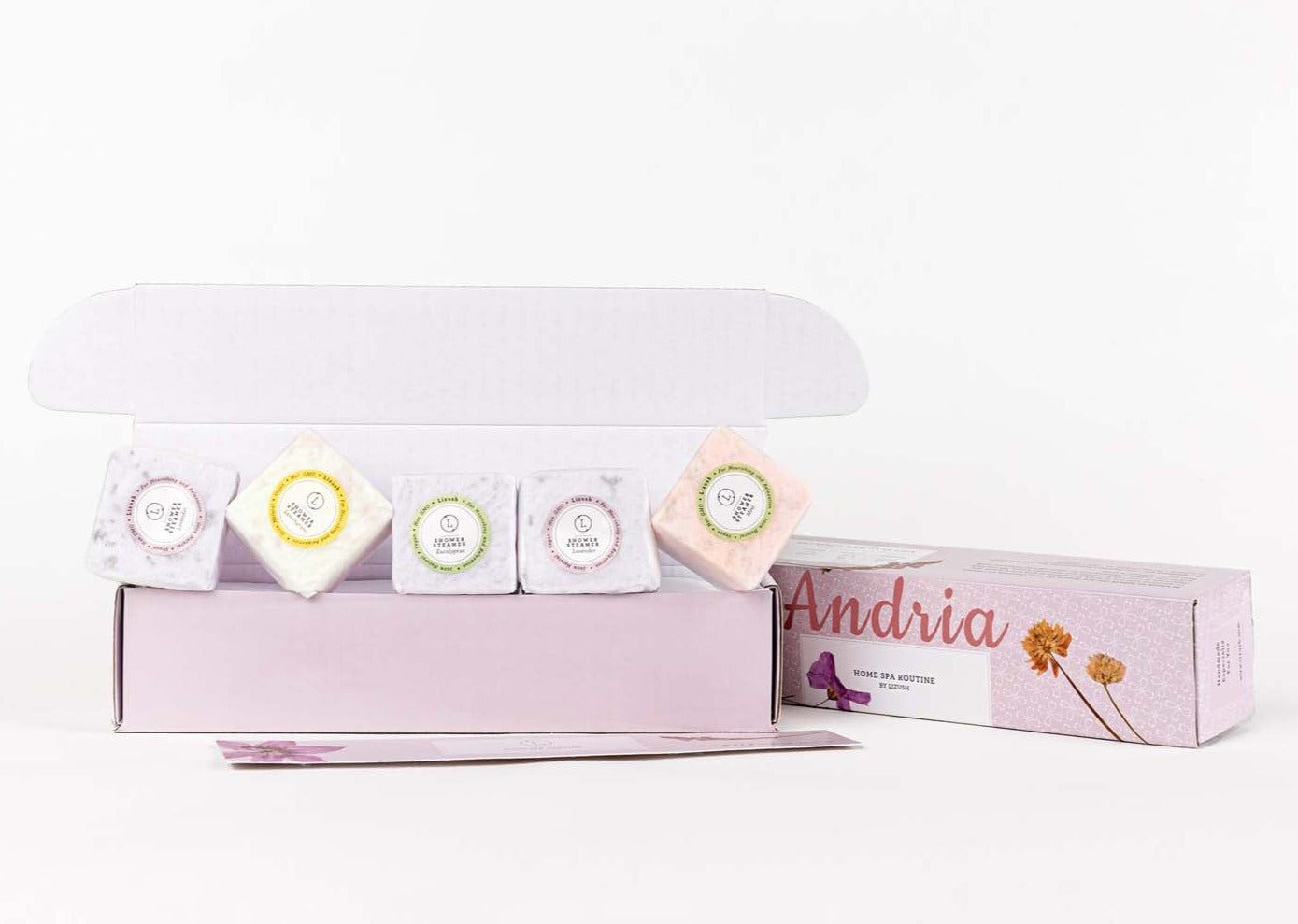 5-Piece Mixed Scent Shower Steamers Gift Set - Aromatherapy Fizzies for Relaxation & Stress Relief | Perfect Self-Care, Spa Day, or Thoughtful Present