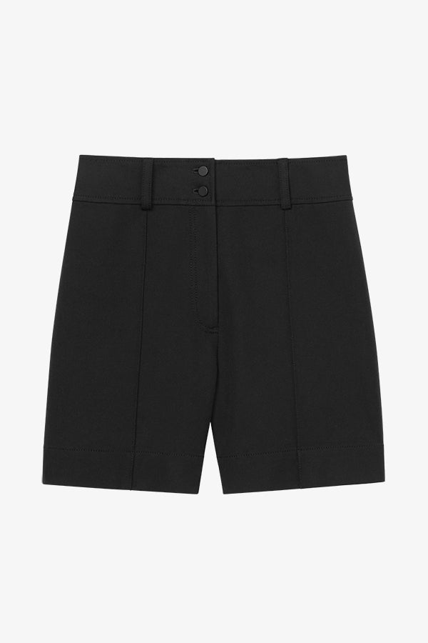 Caitlin Short Better Than Denim Pants - Black | Comfortable Stretch Women's Trousers for Work, Travel & Casual Wear