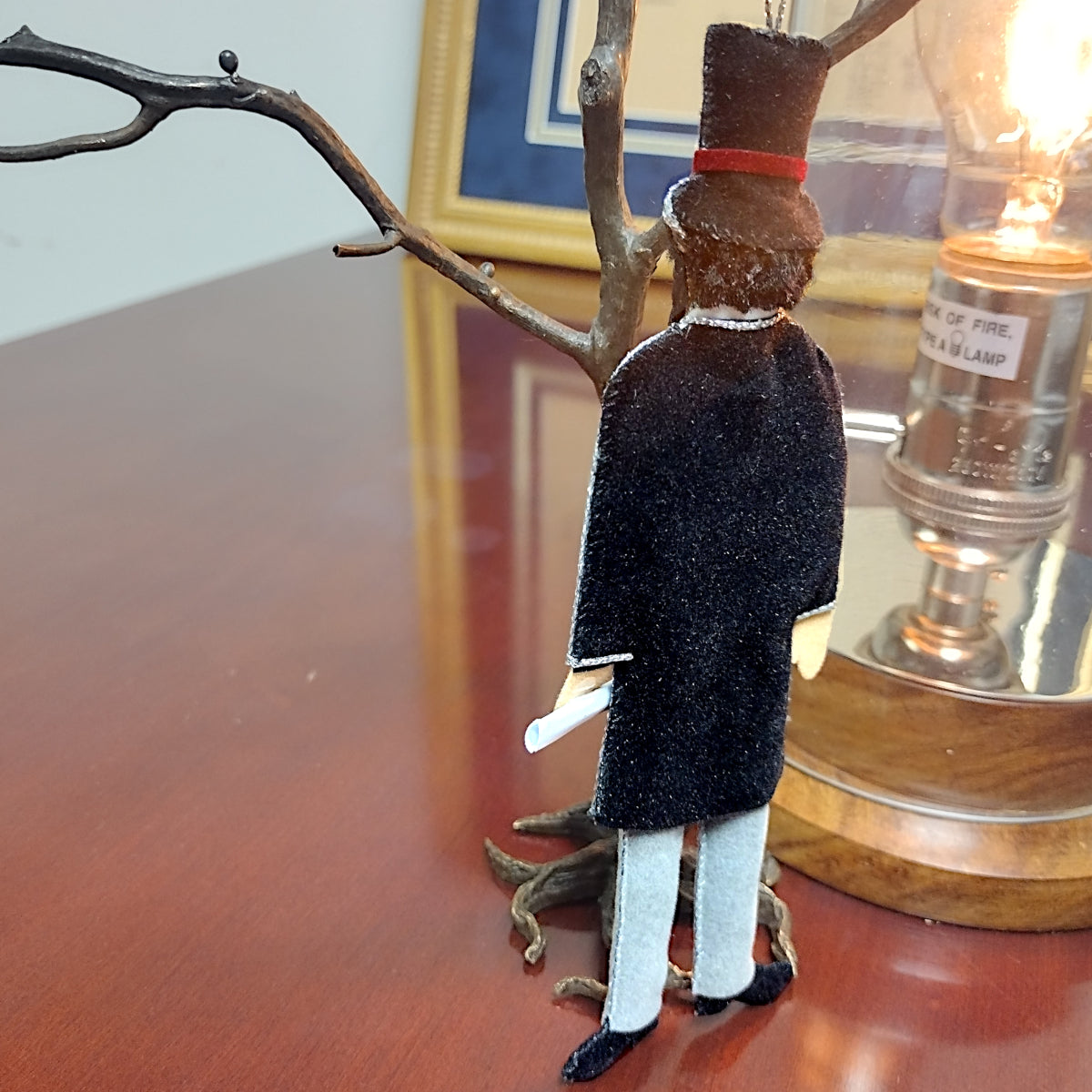 Abraham Lincoln Christmas Ornament - Patriotic Holiday Decor for Tree, Home, and Office | Perfect Gift for History Lovers