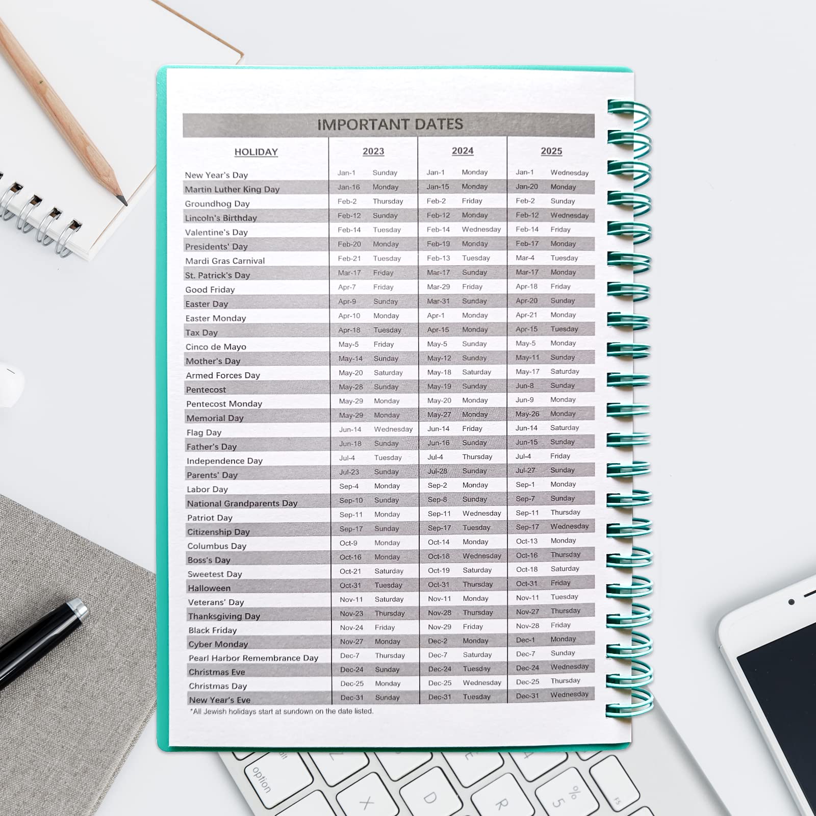 Cheneyboo 2024-2025 Planner - 15 Month Weekly & Daily Organizer (April 2024 - June 2025) | 5.2