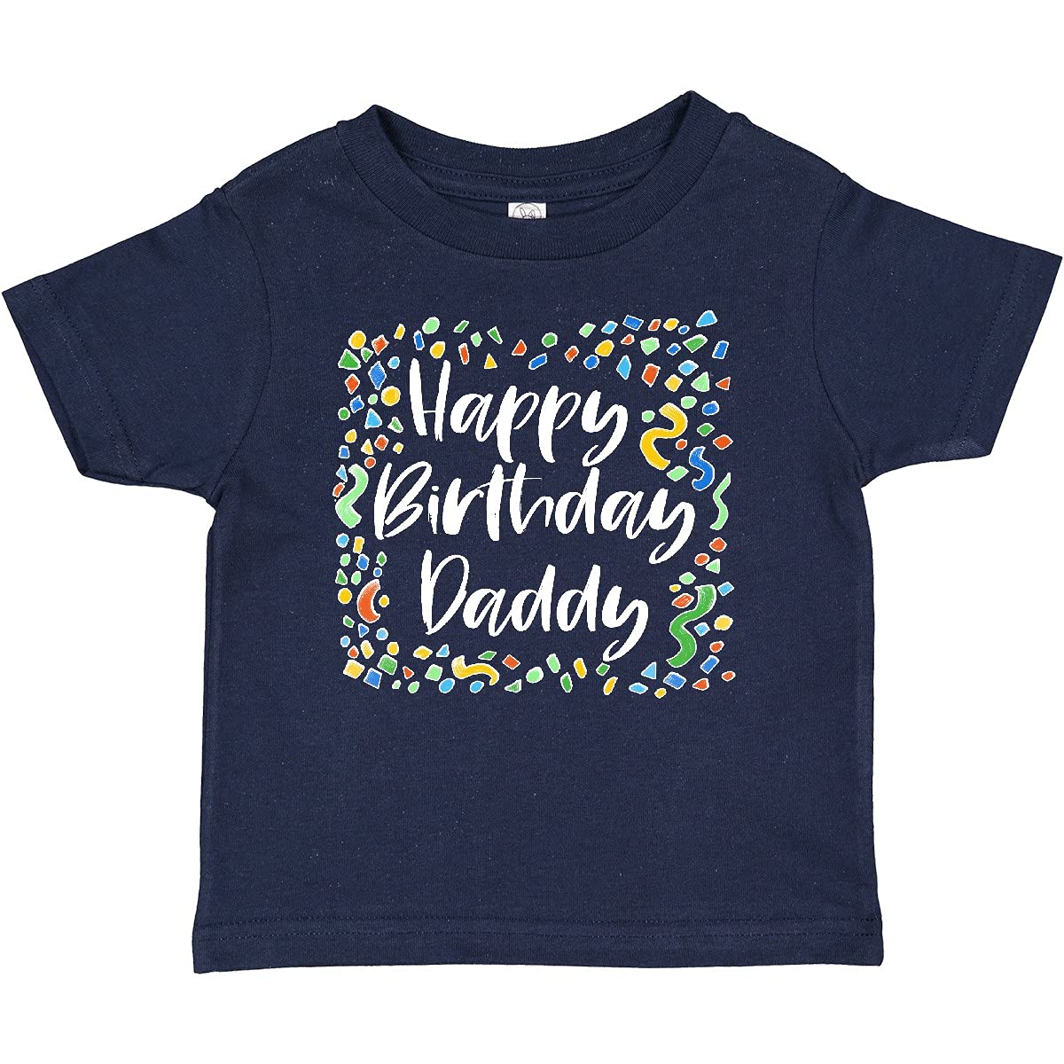 Inktastic Happy Birthday Daddy Baby T-Shirt - Cute Birthday Outfit for Baby Boys & Girls - Perfect for 1st Birthday Parties, Photo Shoots & Family Celebrations