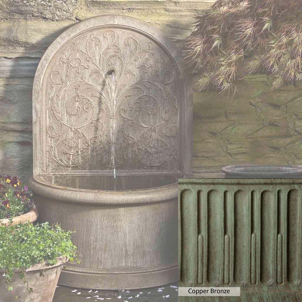 Campania International Corsini Outdoor Wall Fountain - Elegant Garden Water Feature for Patio, Yard & Landscape Decor