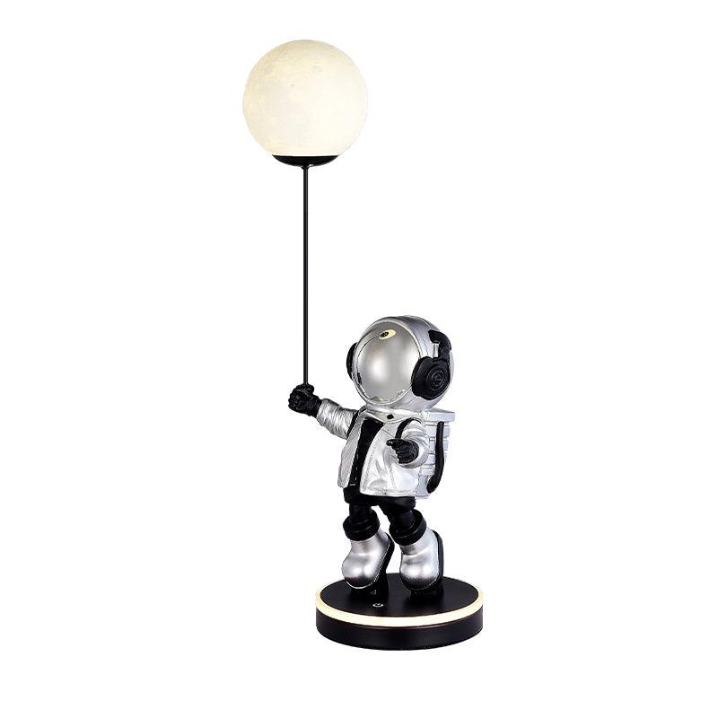 NASA-Inspired Astronaut and Planet LED Night Light - Perfect for Kids' Bedroom, Nursery, and Space-Themed Decor
