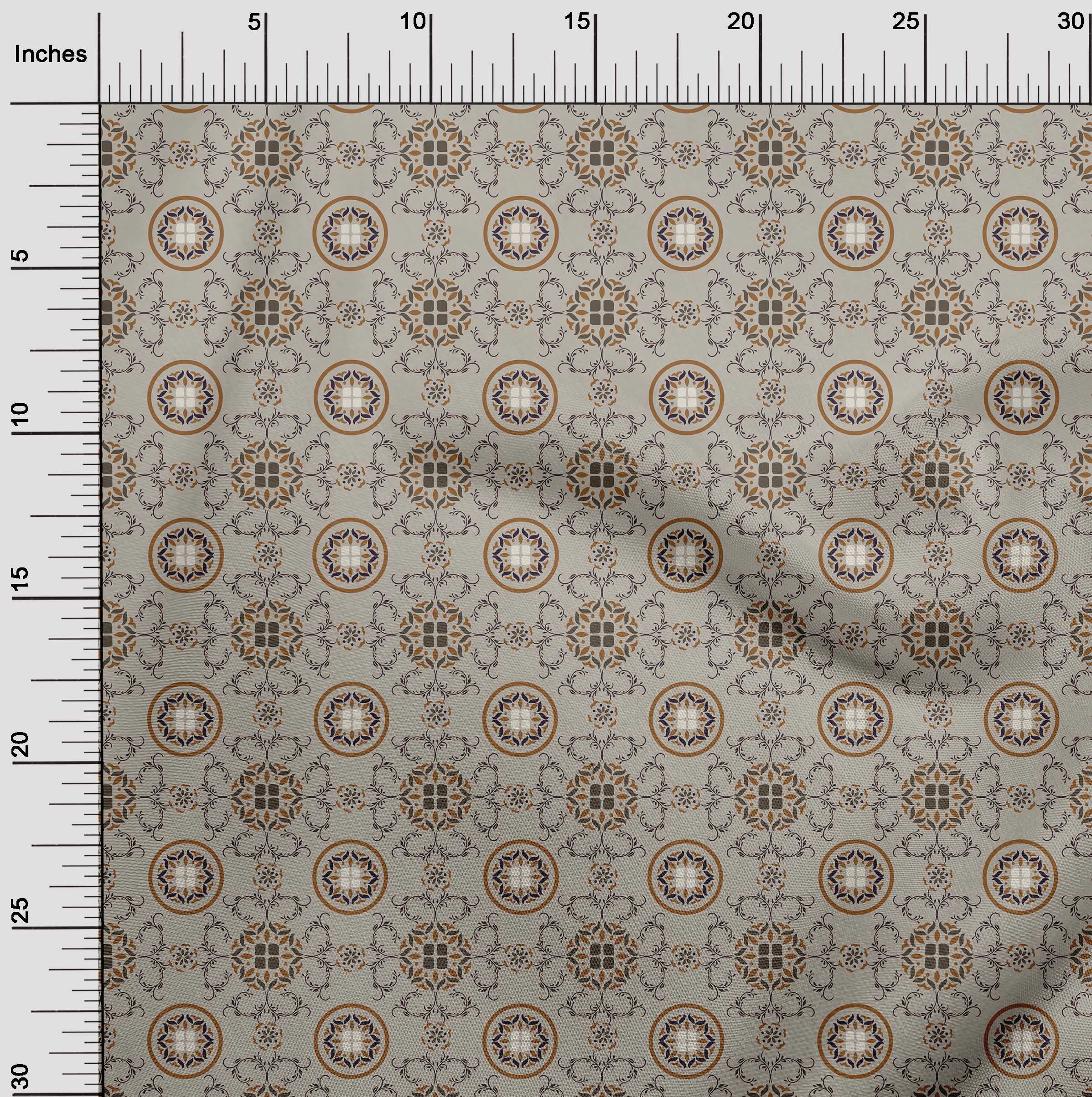 Premium Polyester Spandex Fabric - Dusty Gray Stretch Material for DIY Clothing, Quilting & Home Decor | 56