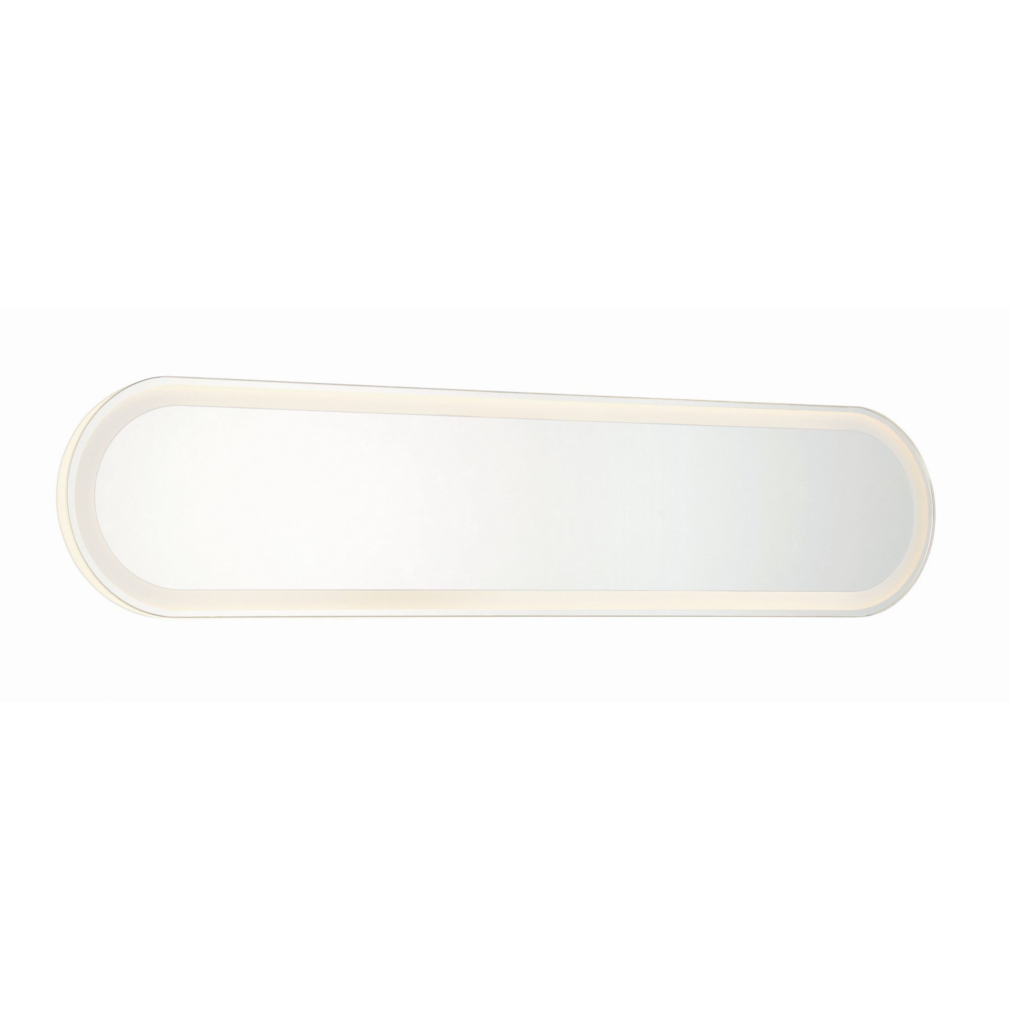 30 Inch x 6.75 Inch LED Vanity Mirror with Adjustable Brightness - Perfect for Bathroom, Makeup Room & Dressing Table