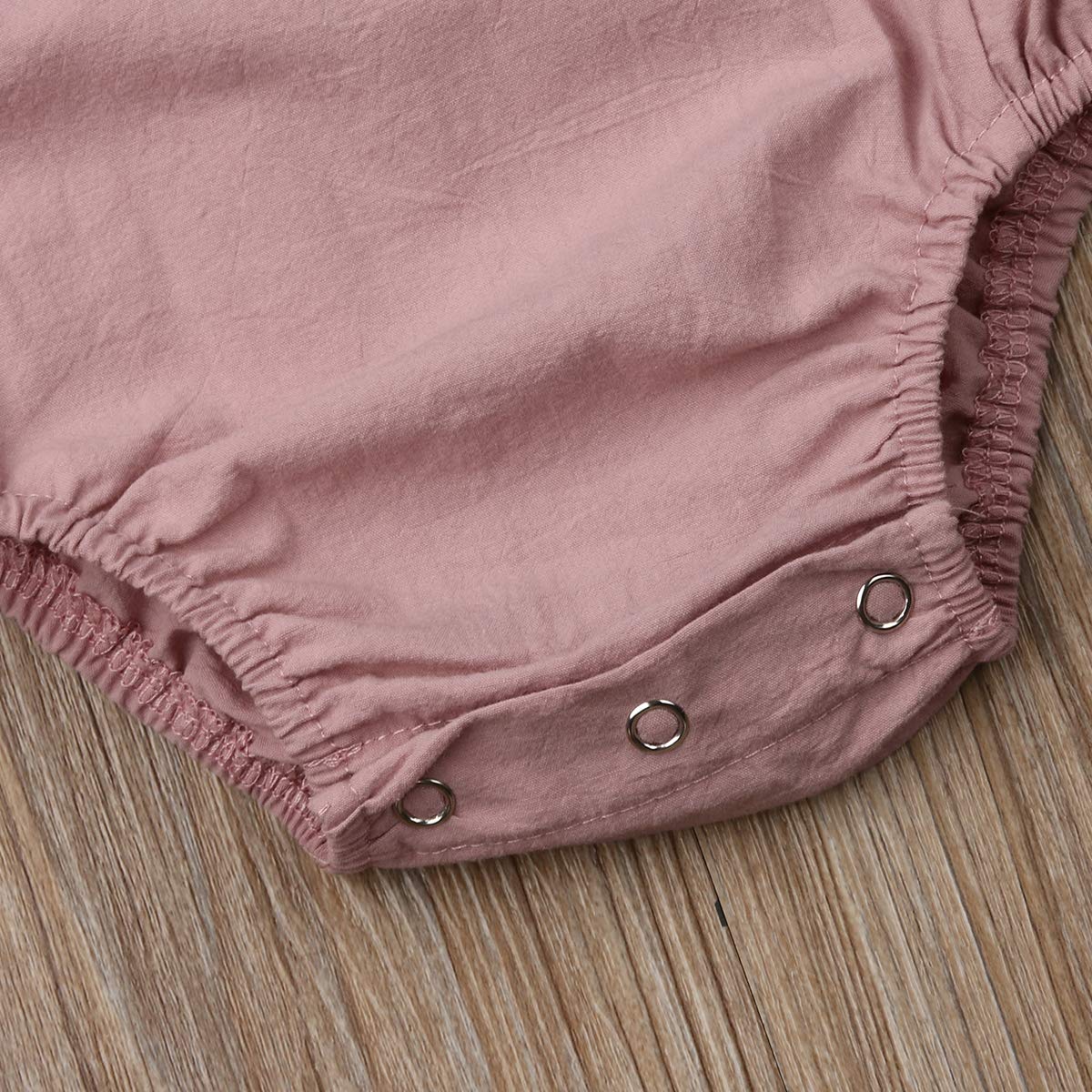 Organic Baby Girl Romper - Soft Cotton One-Piece Jumpsuit for Newborns & Toddlers | Summer Sunsuit Outfit for Playtime, Beach & Outdoor Activities