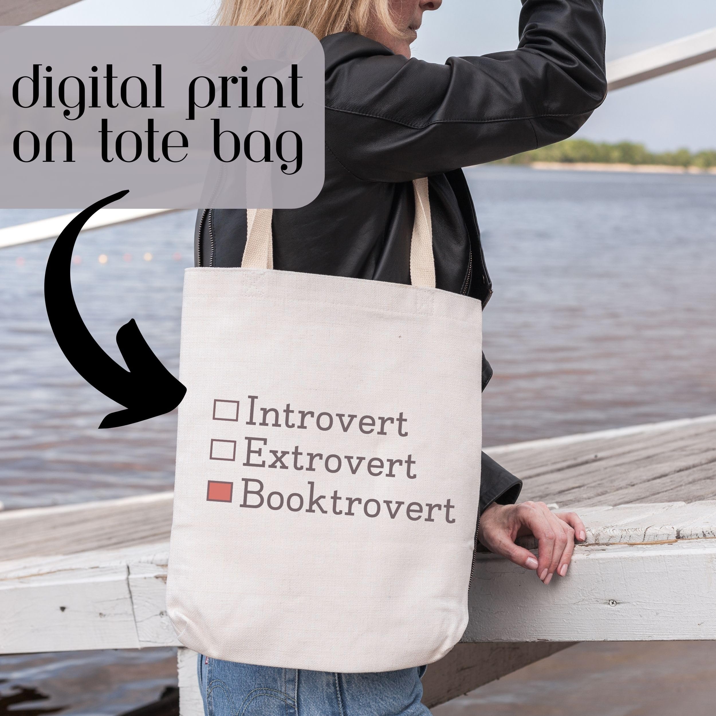 Stylish Metsi Canvas Tote Bags for Women with Internal Zipper - 100% Organic Cotton College & Travel Bag - Perfect for School, Work, Shopping & Beach Outings