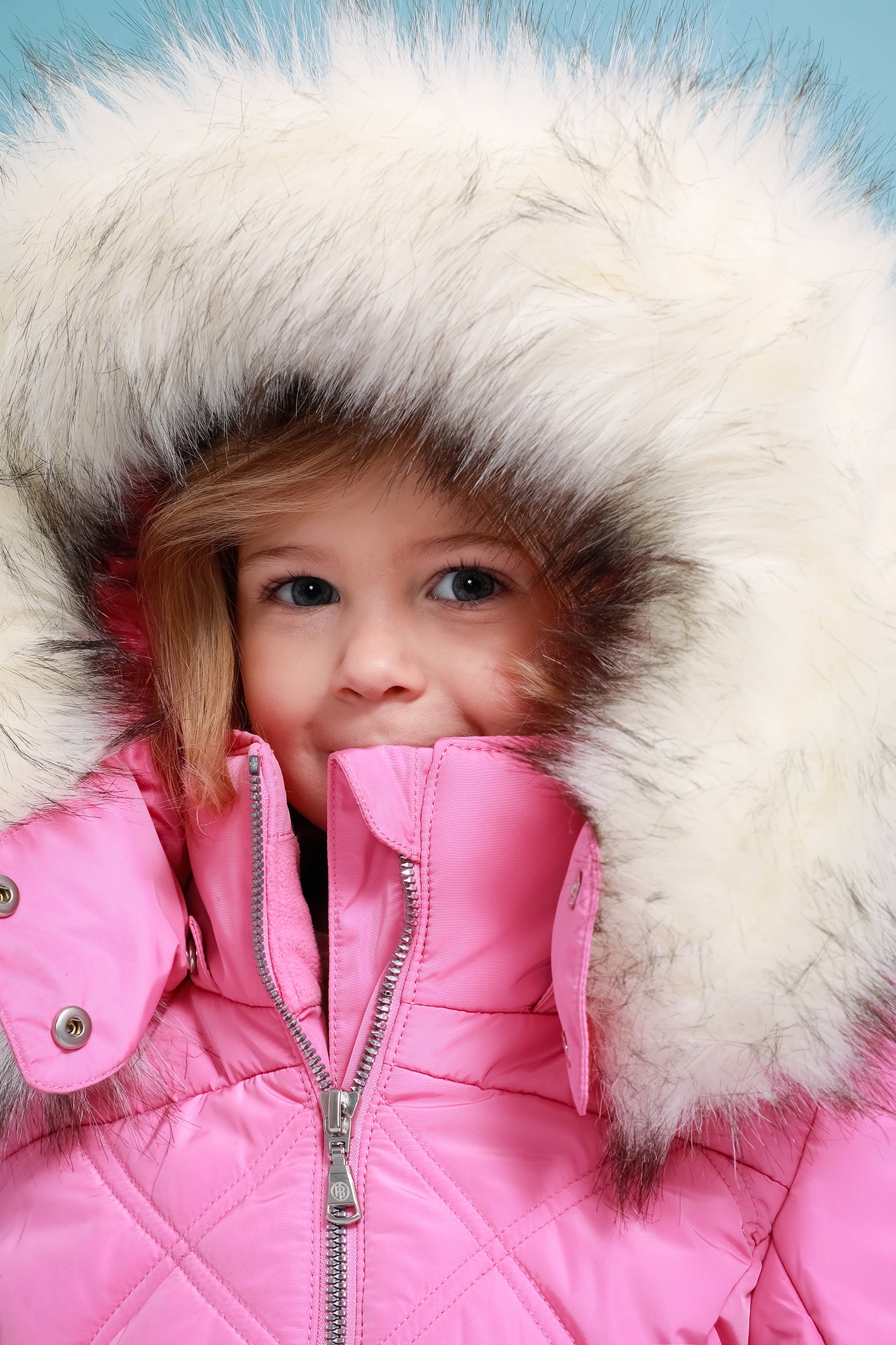 White Pepper Girls' Ski Jacket - Lolly Pink, Waterproof & Warm Winter Coat for Toddlers 2-3 Years | Perfect for Snow Play, Skiing & Outdoor Winter Adventures