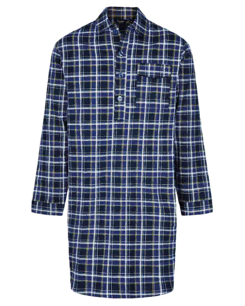 Champion Canterbury Cotton Nightshirt for Men - Soft & Comfortable Sleepwear - Perfect for Relaxing at Home or Lounging