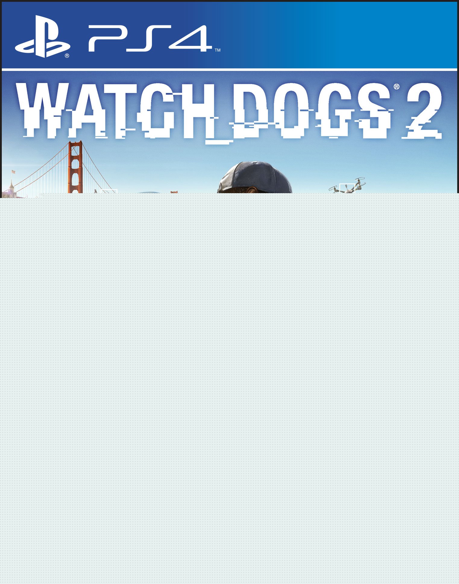 Watch Dogs 2 - Open World Action Adventure Game for PlayStation 4 (PS4) - Hack & Explore San Francisco - Perfect for Single Player & Multiplayer Gaming Sessions
