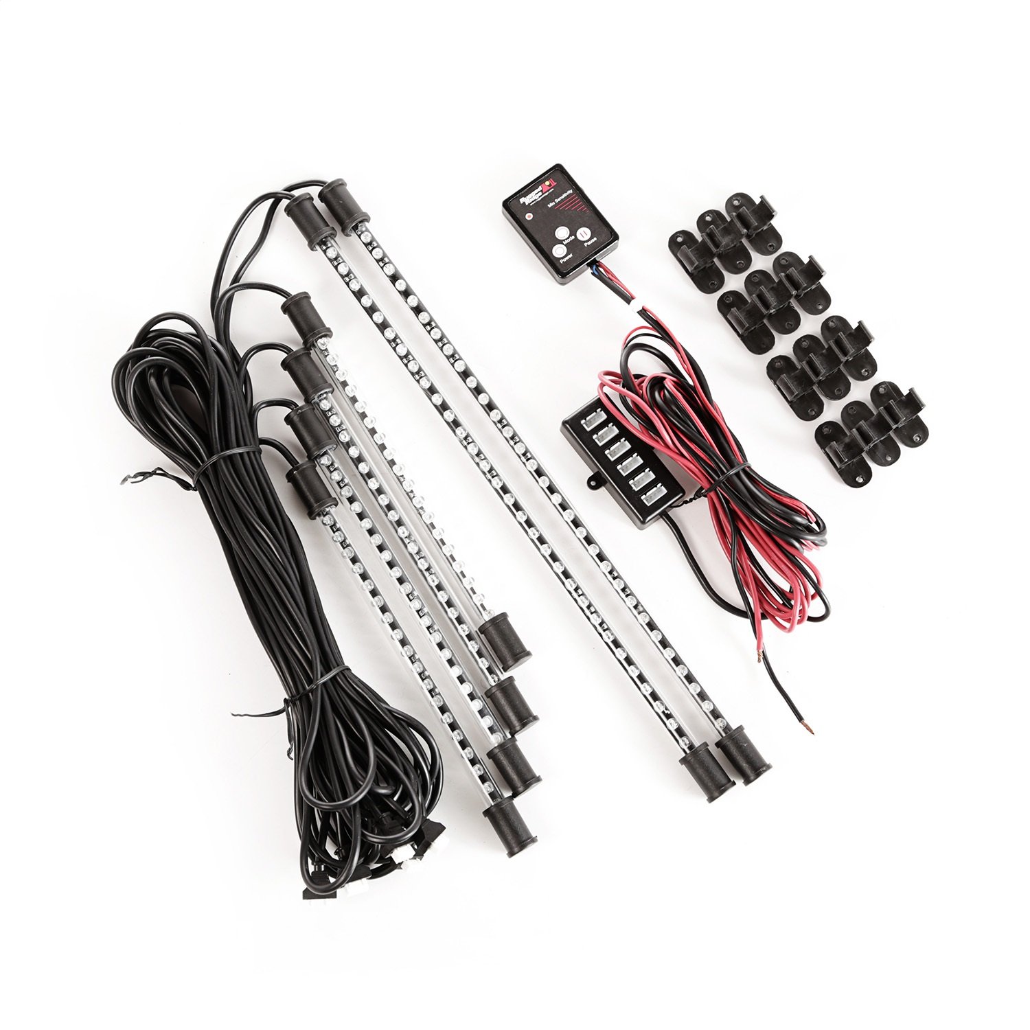 Rugged Ridge Multi-Color LED Interior Light for Jeep Wrangler JK/JL (2007-2025) & Gladiator JT (2020-2025) | Plug-n-Play Installation | 11250.09 | Perfect for Off-Roading, Camping & Nighttime Adventures
