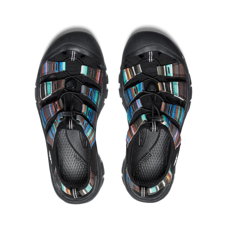 Women's Newport H2 Sandals - Comfortable Waterproof Beach Shoes for Women | Perfect for Summer, Poolside, and Outdoor Adventures (Raya/Black)