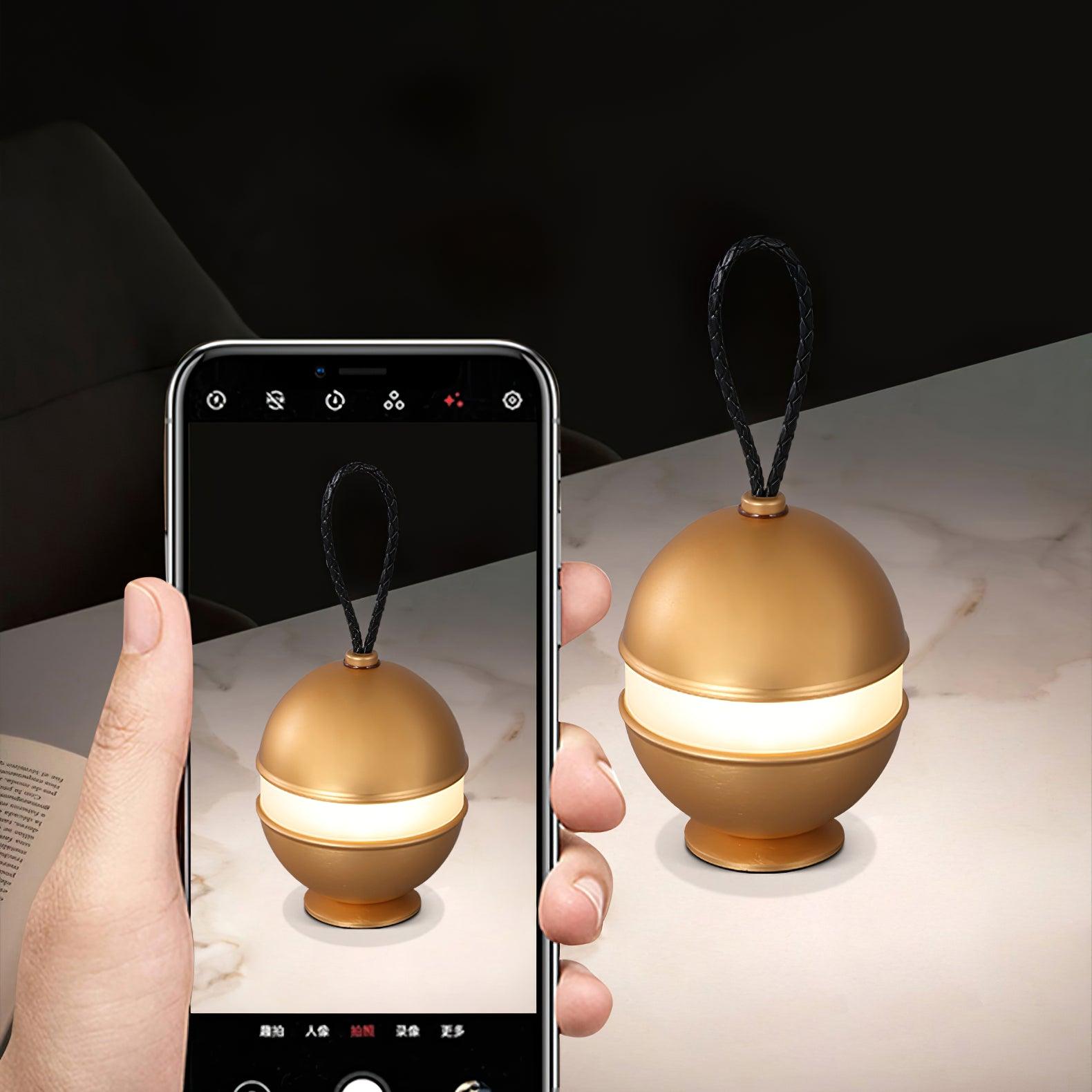 Bolleke Rechargeable LED Table Lamp with Built-in Battery - Perfect for Bedroom, Office, and Reading Nook Lighting