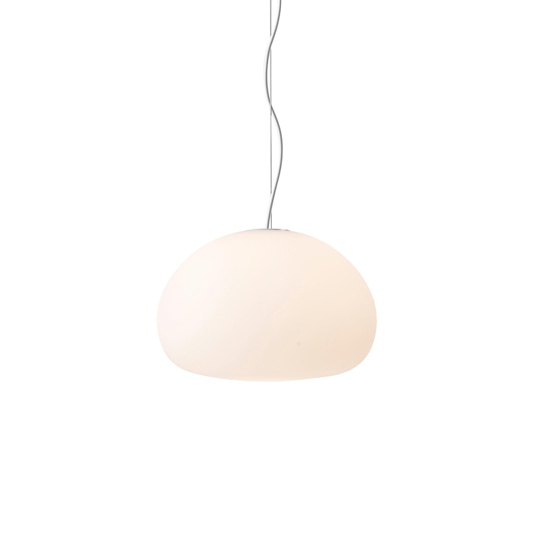 Aqua Sphere Pendant Light - Modern Glass Hanging Lamp for Kitchen Island, Dining Room & Bedroom - Water Drop Design Ceiling Light Fixture with Adjustable Cord