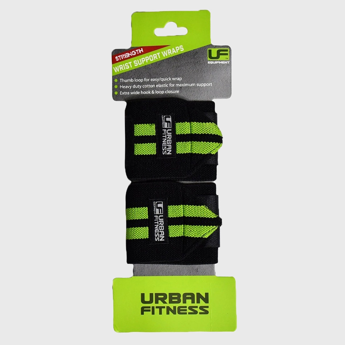 Best Urban Fitness Wrist Support Wraps for Weightlifting & CrossFit - Comfortable & Durable Workout Wrist Straps for Gym Training & Powerlifting