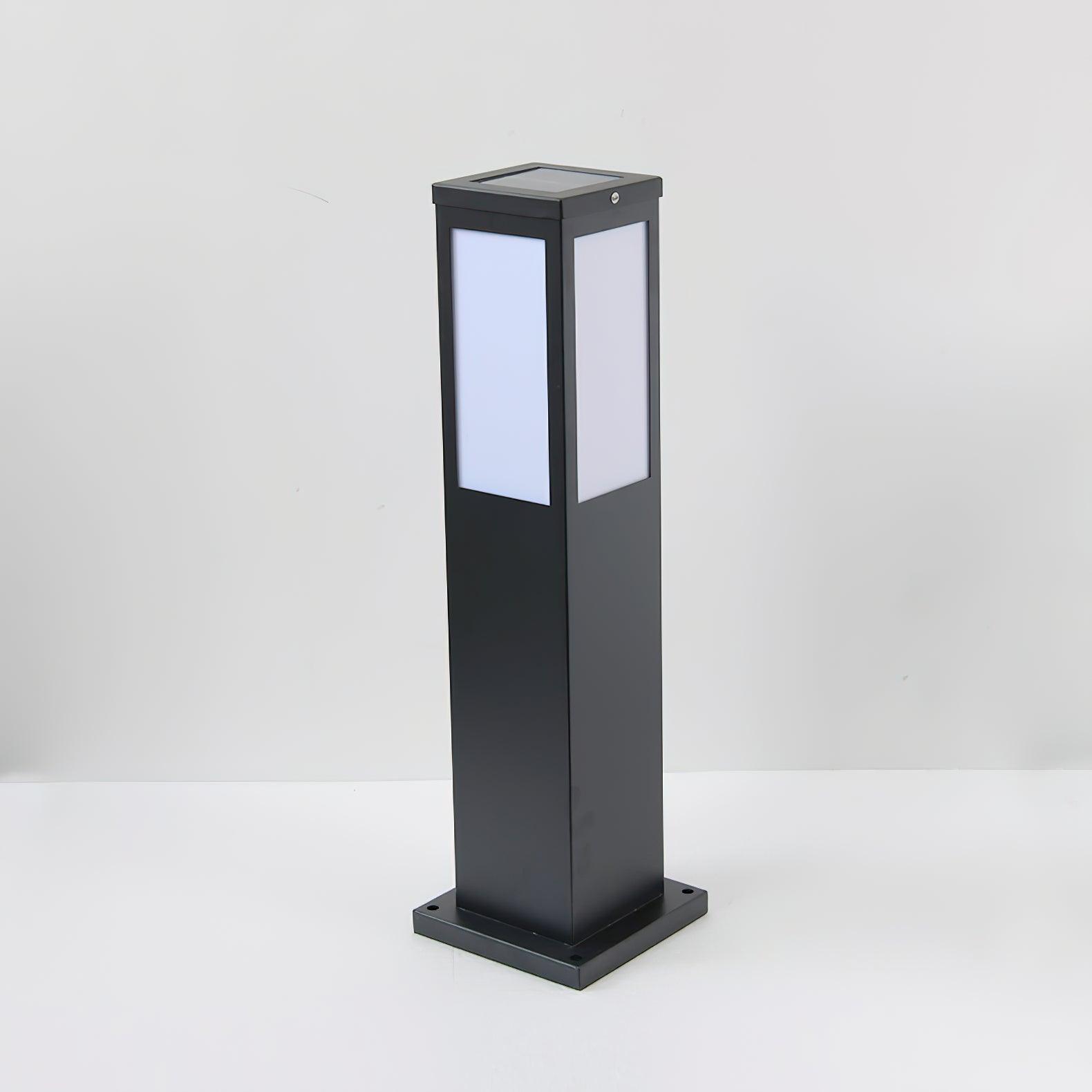 Kuzco Solar Bollard Light - Waterproof Outdoor LED Landscape Lighting for Garden, Pathway, Driveway, and Patio | Energy-Efficient & Weather-Resistant