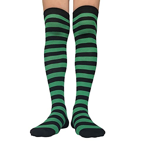 Black and Green Striped