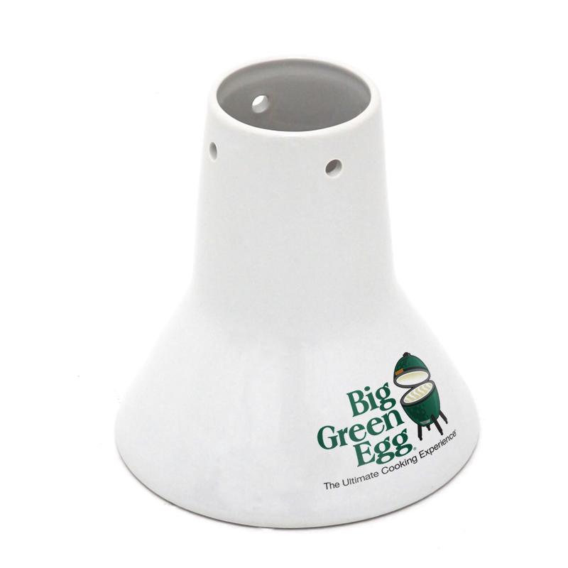 Big Green Egg Ceramic Vertical Turkey Roaster - Large 301017 for Outdoor Grilling, Smoking & BBQ - Perfect for Thanksgiving, Holidays & Backyard Cooking