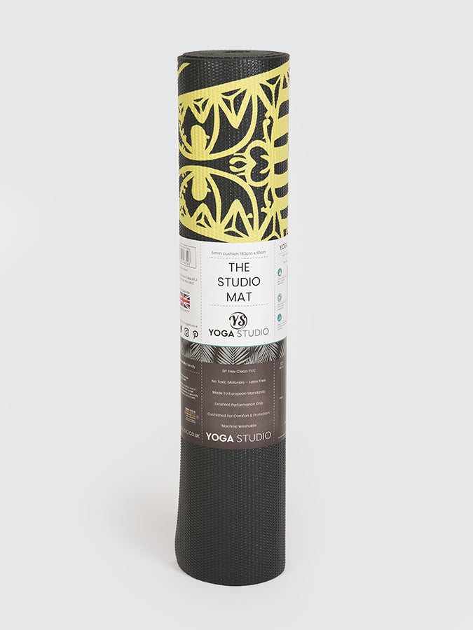 Premium 6mm Non-Slip Yoga Mat for Hot Yoga & Home Workouts - Eco-Friendly TPE Material for Enhanced Grip & Comfort