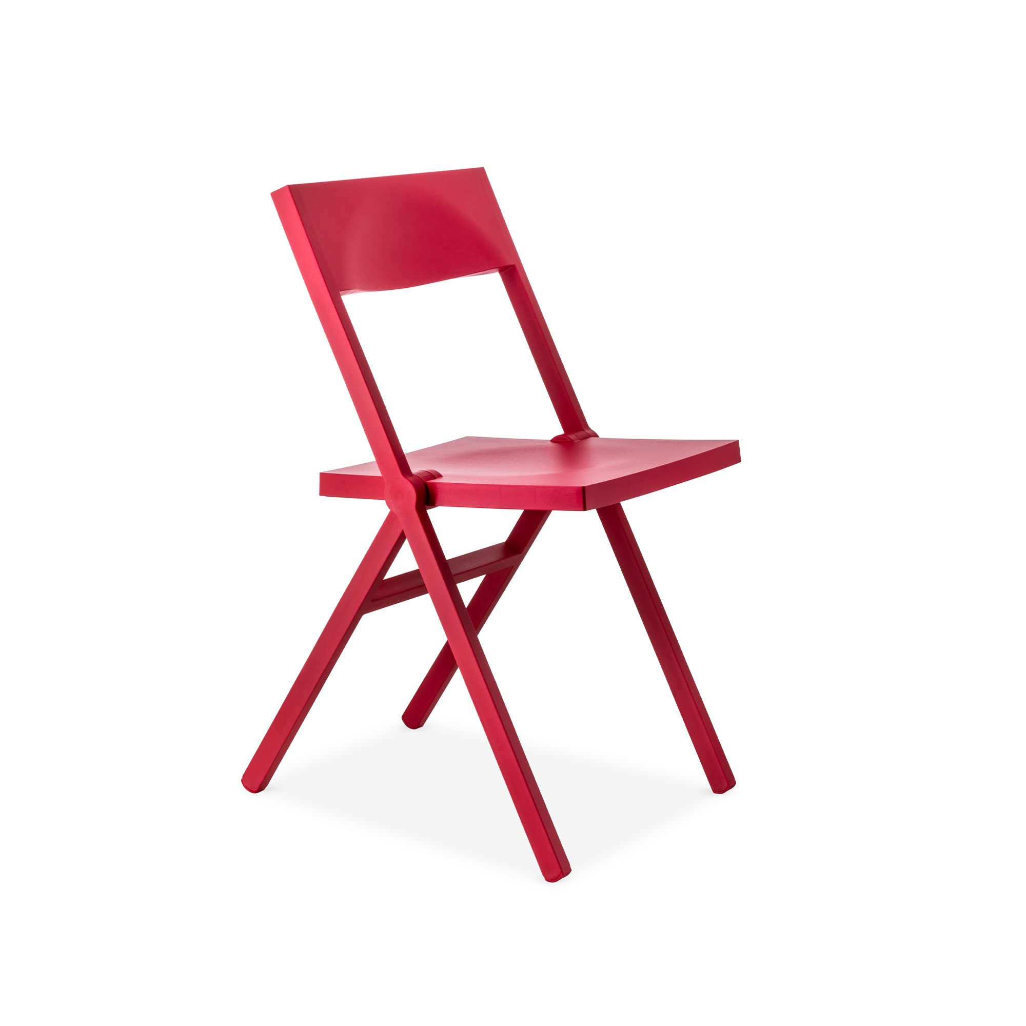 Alessi Piana Folding Chair by David Chipperfield - Modern Designer Folding Chair for Indoor & Outdoor Use - Perfect for Dining, Patio, and Small Spaces