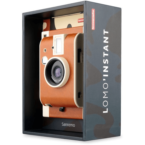 Lomography LomoInstant Sanremo Edition Instant Film Camera - Vintage Style, Auto Exposure, Built-in Flash - Perfect for Travel, Parties & Creative Photography