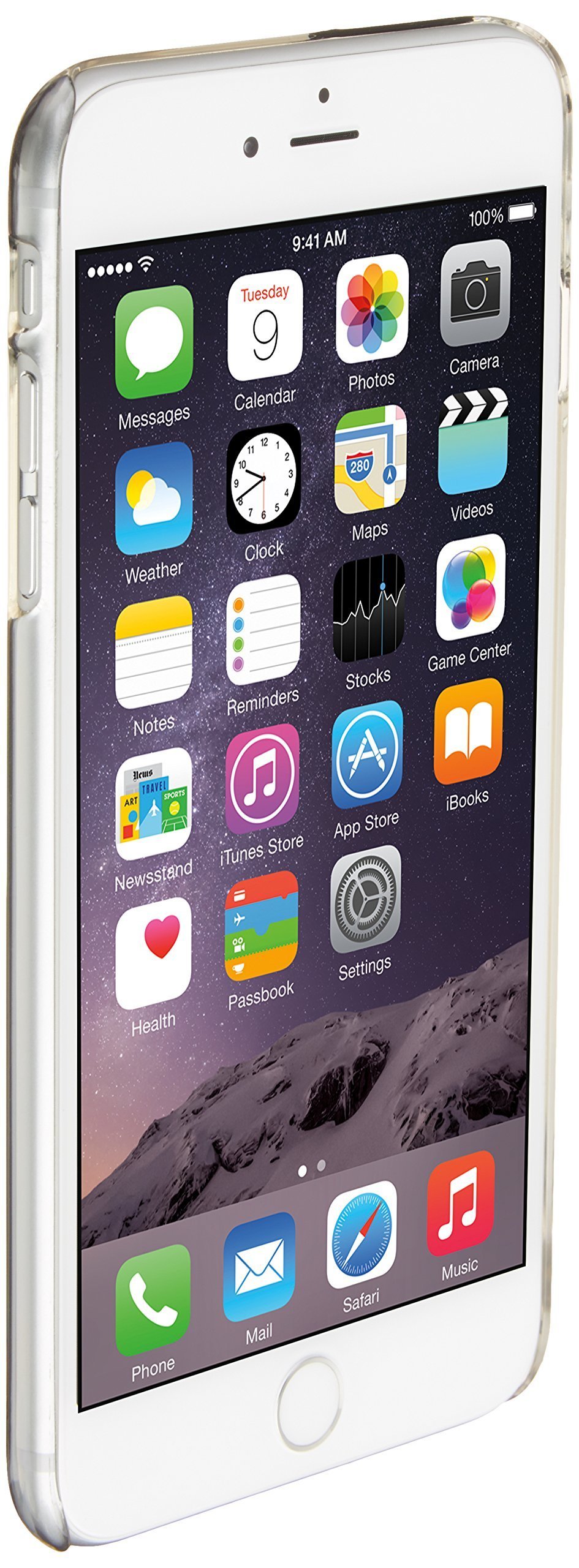 Nupro Lightweight Clear Snap-on Protective Case for iPhone 6/6S (4.7 Inch) - Slim Fit Shockproof Cover for Everyday Use, Work & Travel