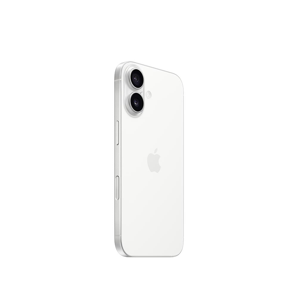 iPhone 16 512GB Unlocked Smartphone - White | Latest Apple iOS | Fast A18 Chip | Dual Camera | Perfect for Travel, Work & Entertainment