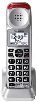 Panasonic KX-TGM450S Cordless Phone with (1) KX-TGMA45S Handset - 50dB Volume Booster, Slow Talk Control, Noise Reduction, Caller ID - Ideal for Seniors & Hearing Impaired - Perfect for Home & Office Use