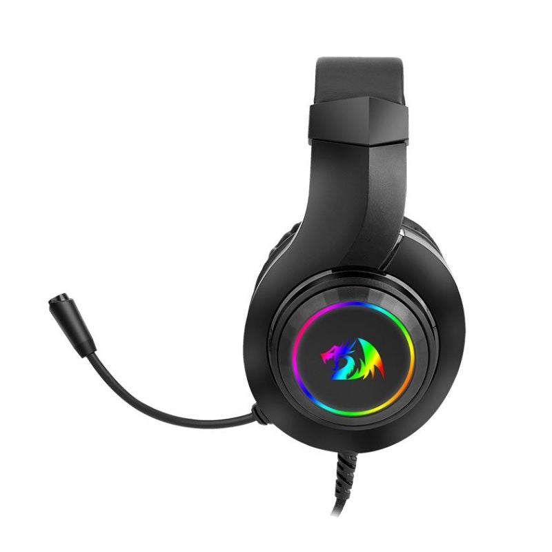 Redragon HYLAS H260 RGB Gaming Headset with Microphone - Black | Immersive Sound for PC, PS4, Xbox & Streaming | Noise Cancelling for Competitive Gaming & Online Meetings