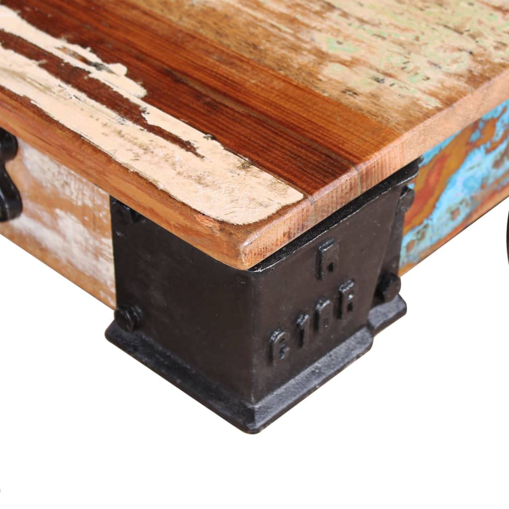 CHARMMA Reclaimed Wood Coffee Table 35.4