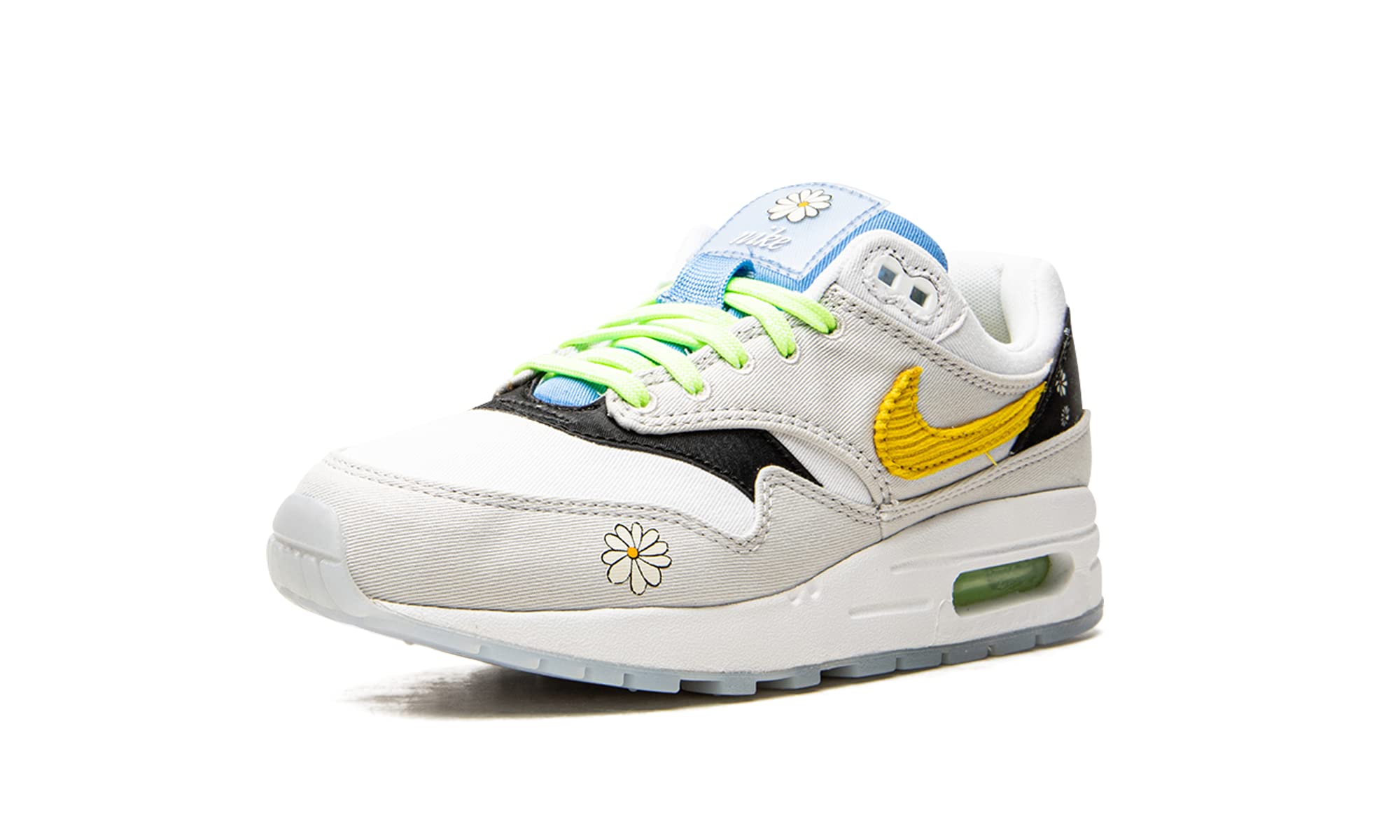 Nike Air Max 1 GS Daisy Pack Youth Running Shoes - CW5861-100 - Lightweight Comfort for Kids - Perfect for School, Sports & Everyday Wear
