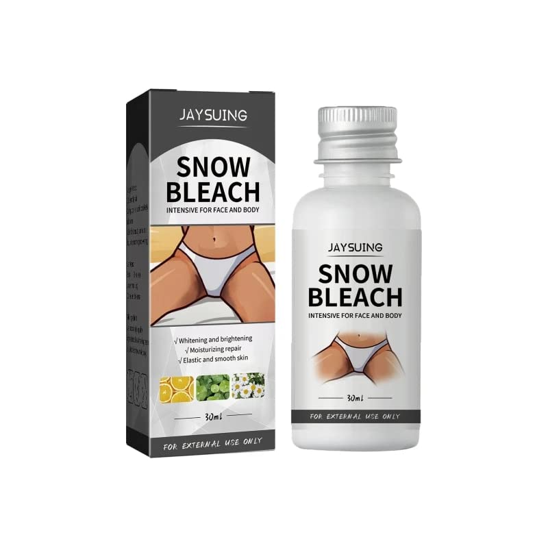Zysmika Snow Bleach Cream - Intimate Whitening Lotion for Inner Thighs, Underarms & Bikini Area (30ml) - Brighten Private Areas for Smooth, Even Skin Tone | Perfect for Daily Care & Confidence Boost