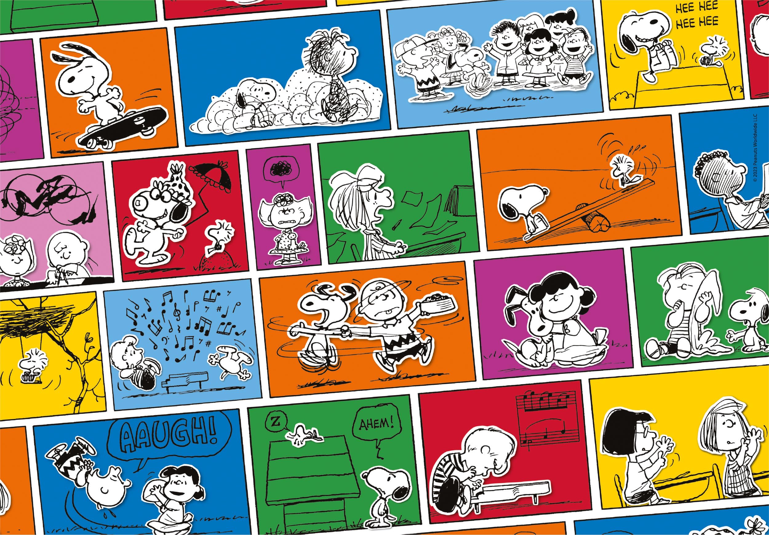 Clementoni 39803 Peanuts 1000-Piece Jigsaw Puzzle for Adults Ages 14+, Premium Italian-Made Collectible Puzzle - Perfect for Home Decor, Gift Giving & Family Game Nights