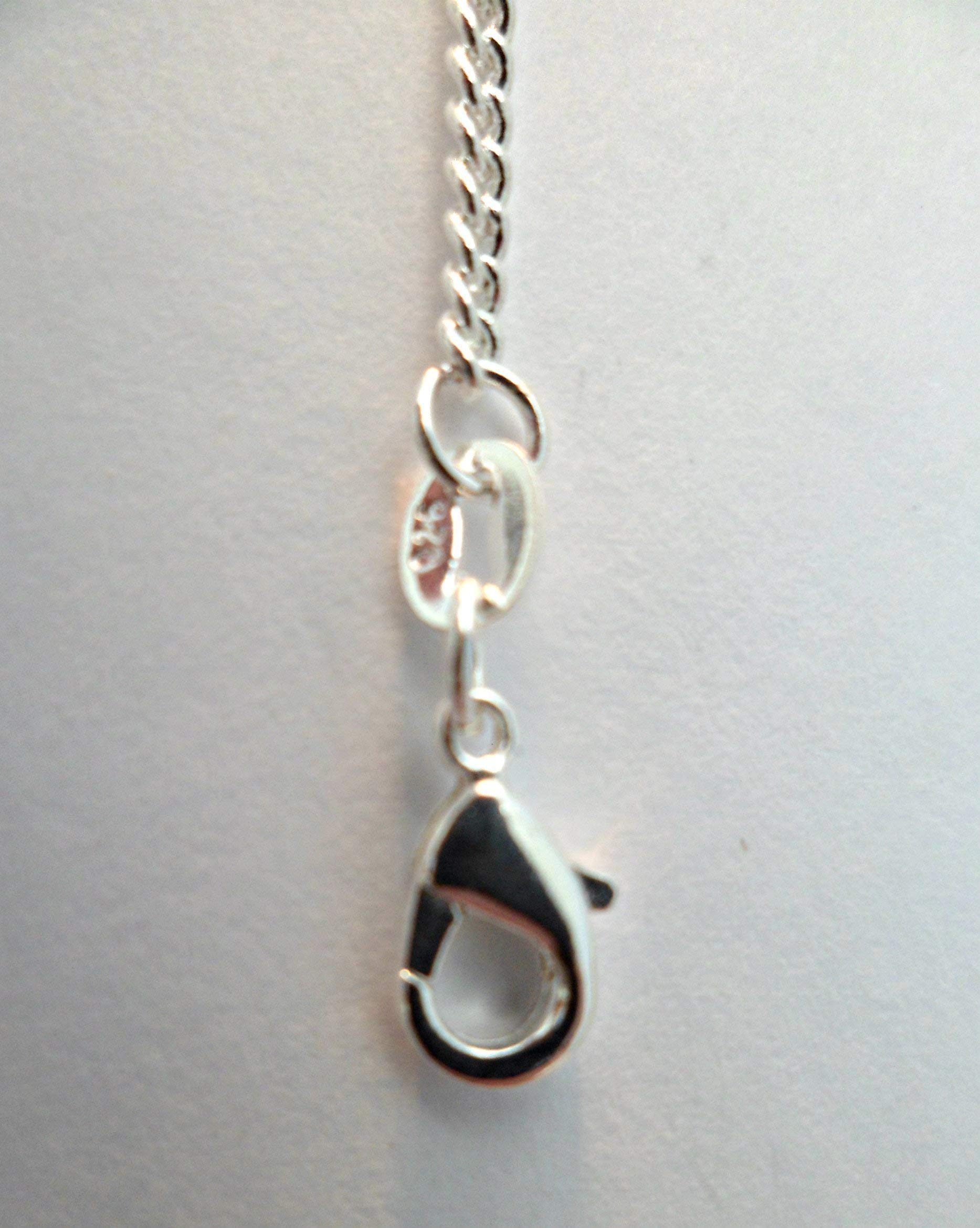Silver Plated Unicorn Heart Necklace - Gift for Great Aunt & Jewelry Lovers